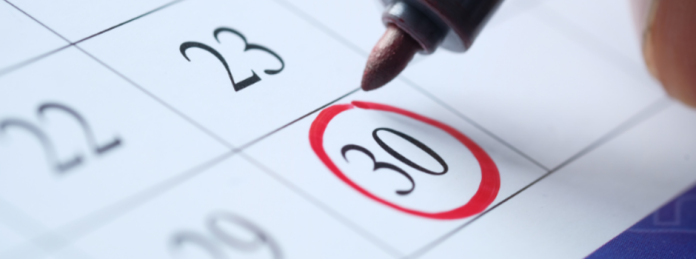 calendário