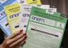 Inep libera gabarito do primeiro dia do Enem 2025 enem