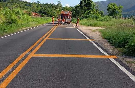 Com foco em sinalização, DER inicia programa para diminuir acidentes graves e fatais nas estradas Estrada